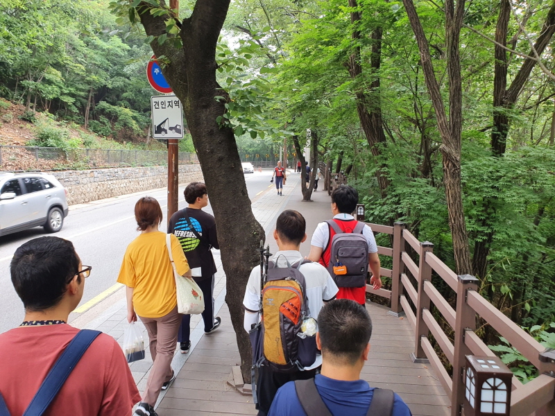 6월 등산교실 진행 6월 등산교실 진행